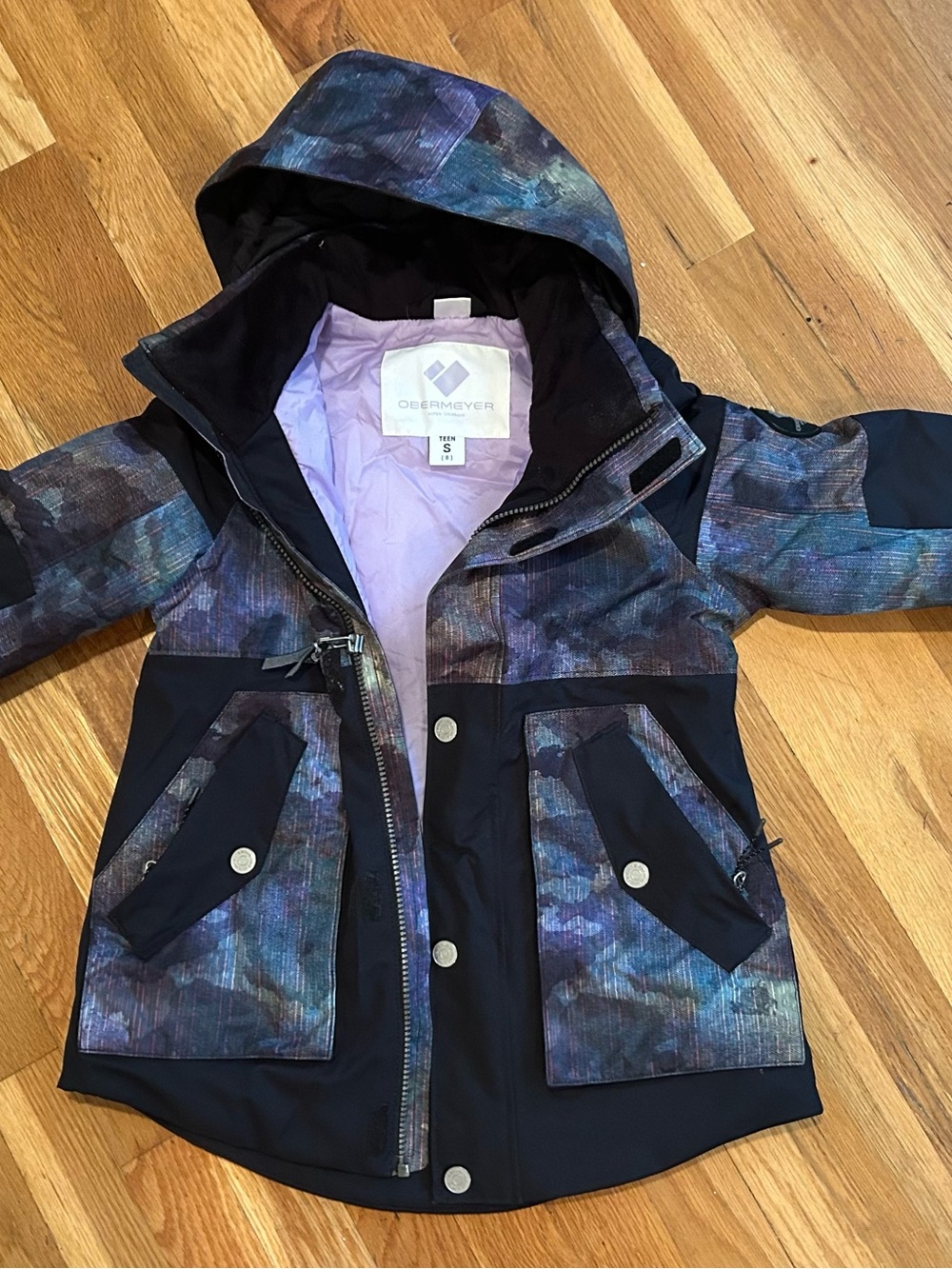 Obermeyer teen ski and snow jacket